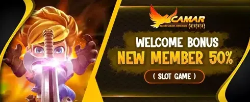 Bonus Sambutan Member Baru 50% banner